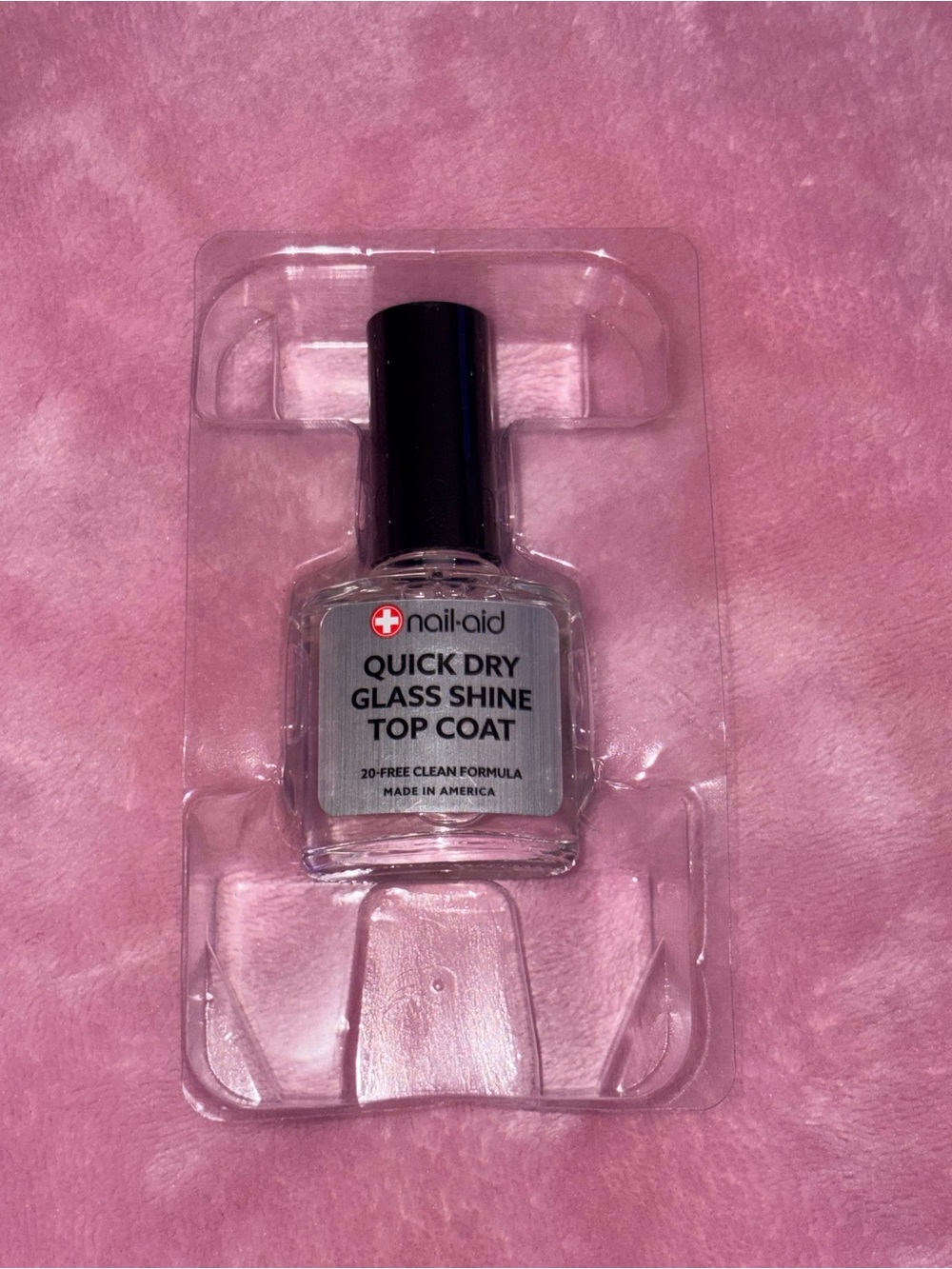 Quick Dry Glass Shine Top Coat - Clear